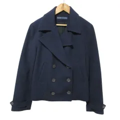 美品 POLO RALPH LAUREN ポロラルフローレン ショート Pコート ピーコート サイズ3f ネイビー レディース 古着 中古 USEDのサムネイル