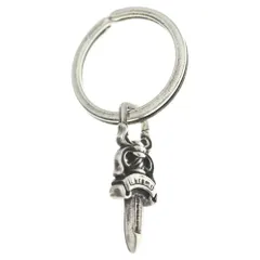 CHROME HEARTS (クロムハーツ) RNG&No5 DGGR #5ダガー キーリング シルバーのサムネイル