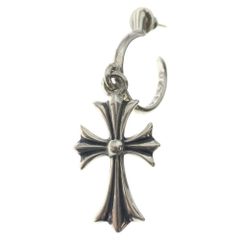 CHROME HEARTS クロス フープピアス 片耳用 - メルカリ