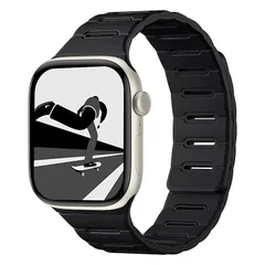 【新品】 [Bandletic]アップルウォッチ用 バンド マグネット - Apple Watch対応バンド 42mm シリコン 両面着用 防汗 Series10~11(42mm) Series7~9(41mm) SE3/SE2/SE(40mm) Seri 1