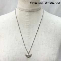 ヴィヴィアンウエストウッド BETHENAMELPENDANT ベスエナメルペンダント ウィングオーブ ネックレス シルバー レディース - ISItems【USED】【古着】【中古】50157000