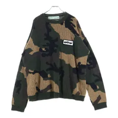 OFF-WHITE (オフホワイト) 18AW CAMOUFLAGE KNIT OMHA056E18A35001 カモフラージュ ニット マルチカラーのサムネイル