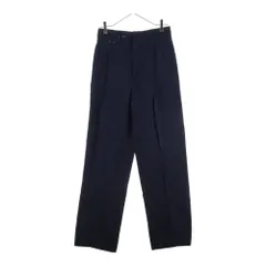 LEMAIRE (ルメール) Wool Slacks センタープレス ウールスラックス ネイビーのサムネイル