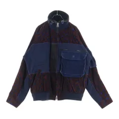 Sacai (サカイ) 19AW レオパードドッキングジャケット 19-02052M ネイビーのサムネイル