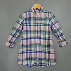 キッズ POLO RALPH LAUREN ポロ チェック ONE PIECE シャツ 5