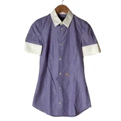 【新品】ディースクエアード DSQUARED2 ブラウス オフホワイト【サイズ38】【レディース】 D SQUARED2(ディースクエアード) ブラウス・シャツ(レディース
