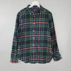 キッズ ラルフローレン CHECK ボタンダウン シャツ L (14-16)