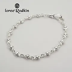 磨き済 美品 ローリーロドキン クロス ブレスレット シルバー/25-3150のサムネイル
