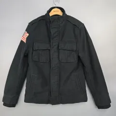 POLO JEANS CO. ポロジーンズカンパニー 星条旗パッチ シェルパ ジャケット M