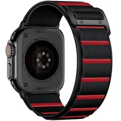 【新品】 [Bandletic] アップルウォッチ用 バンド ナイロン - Watch Ultra3 バンド スポーツ 49mm 46mm 45mm 44mm 42mm(Series 3 2 1) ベルト 通気 Series 11/10/9/8/7/SE/ 0