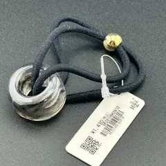 【新品】定価1430円 ヘアアクセサリー ヘアゴム グレー ブラウン カラー シンプル デザイン◆B103