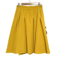 未使用 FOXEY NEW YORK フォクシーニューヨーク Skirt Lorraine フレアスカート 40577 サイズ40 イエロー レディース 古着 中古 USEDのサムネイル