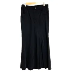 美品 JUNYA WATANABE COMME des GARCONS ジュンヤワタナベ コムデギャルソン ウール ロング マーメイドスカート JG-S034 S ブラック レディース 古着 中古 USEDのサムネイル