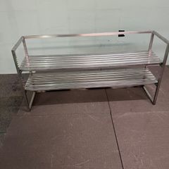 ステンレス製 パイプ棚 ④ W1200×D300 業務用 Y4060 - メルカリ