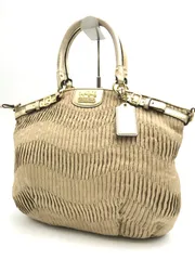 COACH　コーチ　トートバッグ　シグネチャー　マディソン　キャンバス×レザー　1378