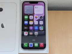 IOS26 SIMフリー iPhone13 256GB  スターライト MLNJ3J バッテリ85％