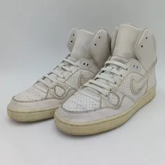 NIKE ナイキ SON OF FORCE MID サン オブ フォース ミッド 615999-111 スニーカー メンズ 25.5cm 白 ホワイト C-9-2