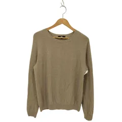 ユニクロ UNIQLO 3Dカシミヤクルーネックセーター レディース JPN：XL 