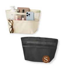 三八商店 バッグインバッグ 軽量  インナーバッグ 【サイズS】(8ポケット) 持ち手付き 小物収納 バッグ整理 収納ポーチ バックインバック 大きめ a4 メッシュ バックインバック軽量レディース 小さめ 自立 トートバッグ 通気性 見やすい