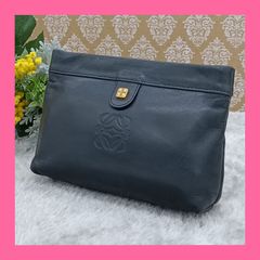 LOEWE 》 ロエベ ポーチ アナグラム バネ式開閉 小物入れ メイク