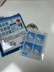 サンリオ トレーディング 証明写真風 アクリル キーホルダー キーリング