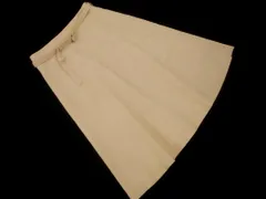 MACKINTOSH PHILOSOPHY マッキントッシュフィロソフィー ベルト付き Aライン 台形 スカート size38/ベージュ ■■ レディース