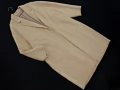 green label relaxing グリーンレーベルリラクシング ユナイテッドアローズ ウール混 ロング コート size40/ライトベージュ ◇■ レディース