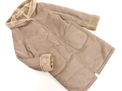 BEAUTY & YOUTH ビューティ&ユース ユナイテッドアローズ ムートン調 フーディー コート sizeS/ブラウン  ◇■ レディース