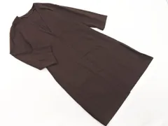 JOURNAL STANDARD ジャーナルスタンダード ウール混 ノーカラー コート sizeF/茶 ◇■ レディース