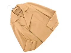 ANAYI アナイ ウール混 ダブル ライダース ジャケット size38/茶 ◇■ レディースのサムネイル