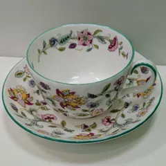 【塩】MINTON ミントン HADDON HALL ハドンホール カップ＆ソーサー【23312MO】D13