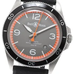 ベル＆ロス Bell＆Ross BRV2-92-ORA-ST/SRB ガードコート デイト 自動巻き メンズ 美品 保証書付き_952092のサムネイル