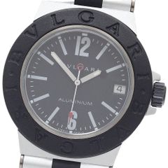 美品 BVLGARI アルミニウム AL32TA カーボン文字盤 ボーイズ - メルカリ