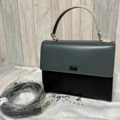【 極美品 】 アニエスベー ショルダーバッグ  KS07-02 2way 牛革のサムネイル