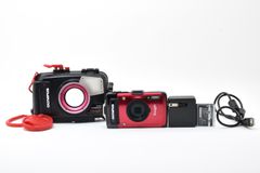 水中撮影セット】OLYMPUS TG-2 ＋ 防水プロテクター PT-053 - メルカリ