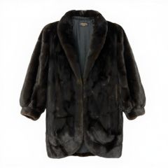 14d13 Genuine Fur SAGA MINK サガミンク 金サガ ミンクファー ロング