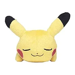 【中古】ポケモンセンターオリジナル くったりぬいぐるみ　ピカチュウ　おやすみver.