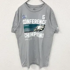 NIKE ナイキ　NFL　フィラデルフィアイーグル　半袖プリントTシャツ　グレー　灰色　アメフト　Mサイズ　古着