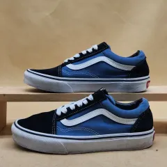 VANS オールドスクール ネイビーブラック レディーススニーカー 240