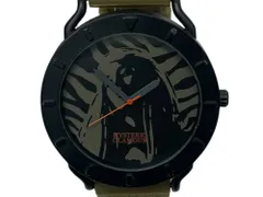 HYSTERIC GLAMOUR (ヒステリックグラマー) クオーツ腕時計 アナログ ヒスガール ラバー ブラック×カーキ メンズ/065のサムネイル