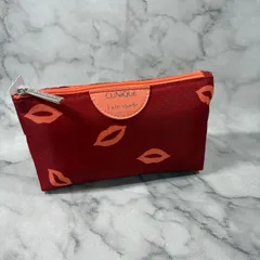 新品　CLINIQUE kate spade リッププリントポーチ