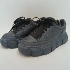 ZARA ザラ スニーカー 厚底 チャンキーソール EUR40 CN260 黒 ブラック C-9-6のサムネイル