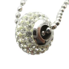 アガタ AGATHA ネックレス アクセサリー ペンダント ラインストーン Silver925 シルバー色 ■GY18 /MQ