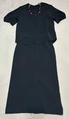 UNTITLED　アンタイトル　グレー　セットアップ　2　 半袖トップス×ロングタイトスカート