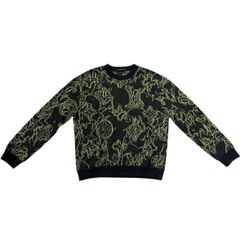 極美品】LOUIS VUITTON ウェイビーモノグラム クルーネックニット