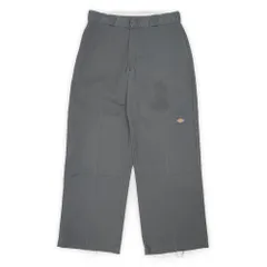 ディッキーズ Dickies 90s 90年代 ダブルニー ワークパンツ TCツイル 874 ヴィンテージ MADE IN USA アメリカ製 古着 メンズ ズボン パンツ チャコールグレー W32 L30【中古】