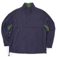 ティンバーランド Timberland 00s 2000年代 スタンドカラー ナイロンアノラック プルオーバー WEATHER GEAR オールド USA ヴィンテージ アメリカ 古着 メンズ ジャケット ネイビー / 紺 L【中古】