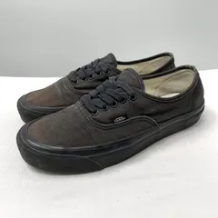 【中古】VANS STYLE 44 AUTHENTIC DX Anaheim Factory 26cm ブラック ▲状態考慮 スニーカー バンズ オーセンティック[17]