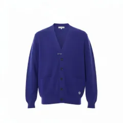 80d13 LOUIS VUITTON ルイヴィトン ピンフック ヴァージルアブロー ニットカーディガン サイズL パープル メンズ トップスk02iのサムネイル