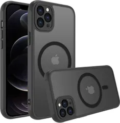 305R192 iPhone 12Pro Maxケース マット感 ブラック